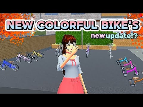 New updated bikes دراجات محدثة جديدة في Sakura School Simulator