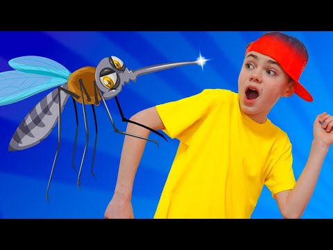 Mosquito🦟Go Away Mosquito | Nursery Rhyme & Kids Song