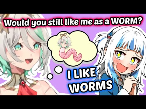 Cecilia didn't expect Gura to love WORMS this much... 【HololiveEN 】