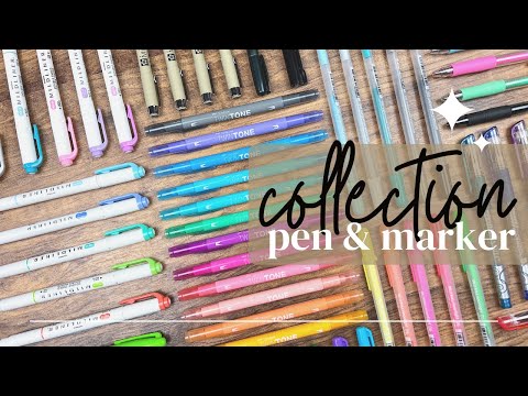 My Pen & Marker Collection (w/ Swatches!)