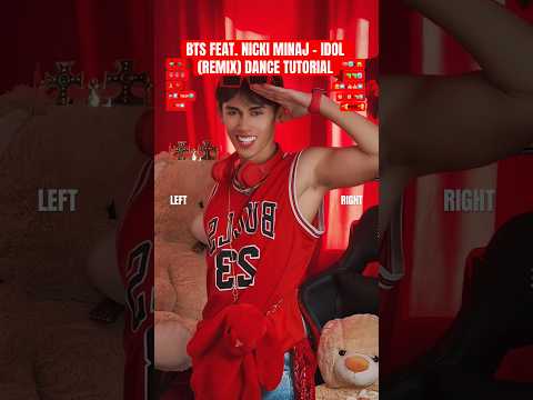 BTS - IDOL (REMIX) DANCE TUTORIAL #shortdance #dancetutorial