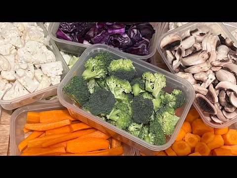 Veggie meal prep for the week