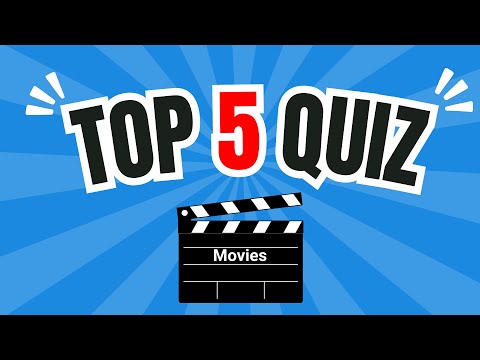 Movie Quiz - Guess a TOP 5 ANSWER to Score Points!