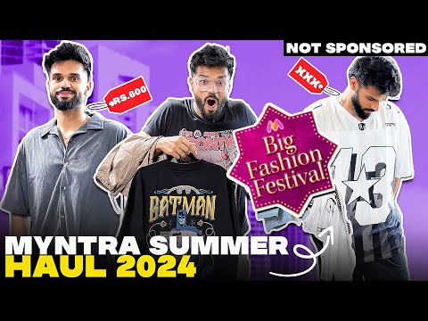 G Faad MYNTRA Big Fashion Festival 2024 | SUMMER ESSENTIALS | BeYourBest Fashion by San Kalra