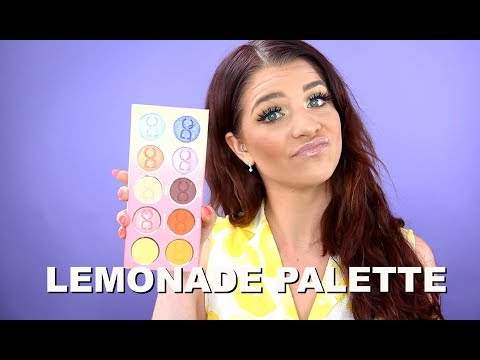 DOMINIQUE COSMETICS LEMONADE PALETTE REVIEW + TUTROTIAL | MAKEUPMOLLY