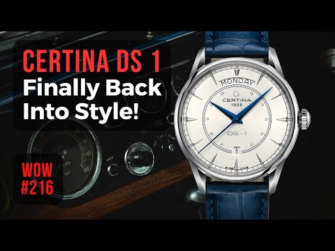 A Classic Shines Again! Certina DS-1 Day Date // Watch of the Week. Review 216