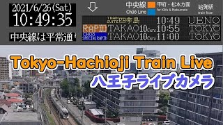 東京八王子ライブカメラ　Hachioji, Tokyo | Rail Live Camera　JR中央線