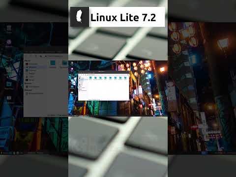 Linux Lite 7.2  Quick Overview #shorts