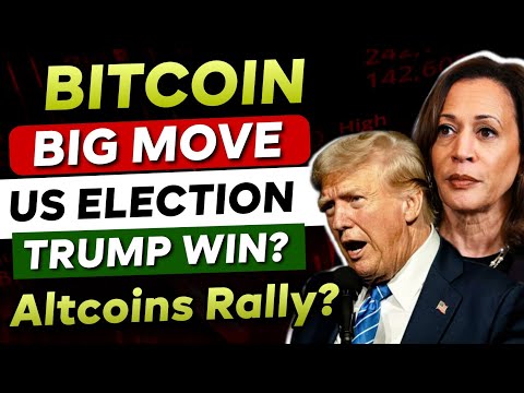 🛑 US ELECTION - Bitcoin Next Move? | BTC Big Pump or Dump? | Altcoins Rally? | Bitcoin Pump Today