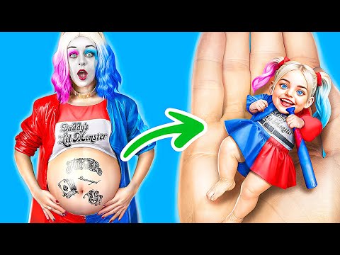 Superheroes Expecting a Baby! Harley Quinn and Joker Became Parents