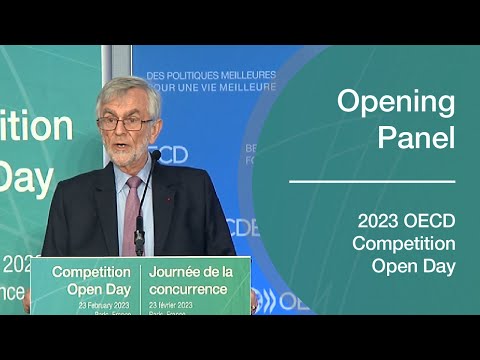 2023 OECD Competition Open Day – Opening Session with Mathias Cormann and Frédéric Jenny