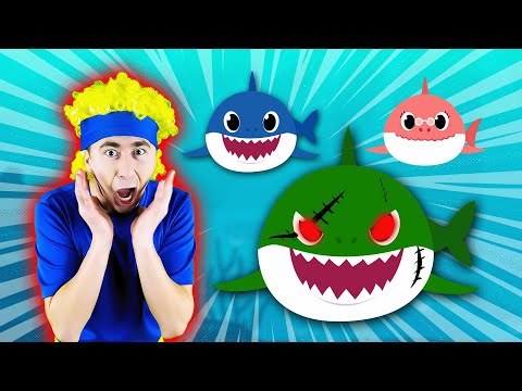 123 Zombie Shark | Baby Shark Song | Pikojam Kids Song