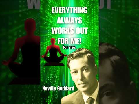 Everything is always working out for me. - #nevillegoddard #manifestation #divinetiming #trending