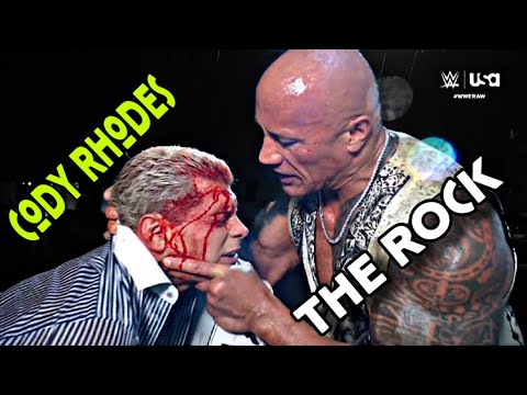 SHOOTING FROM THE HIP: RAW GETS BLOODY! Cody Rhodes & The Rock Get Physical !