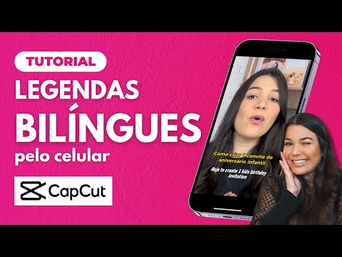 Como criar LEGENDAS BILÍNGUES no CAPCUT pelo CELULAR | CapCut PRO [2023]