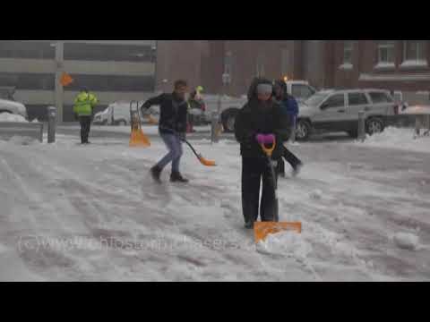 Bloomsbury, New Jersey Spring Nor'Easter 3/21/2018