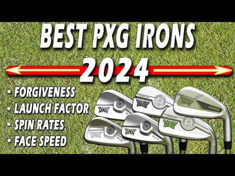 ALL 2024 PXG IRONS COMPARED | Forgiveness, Launch, Speed and Spin