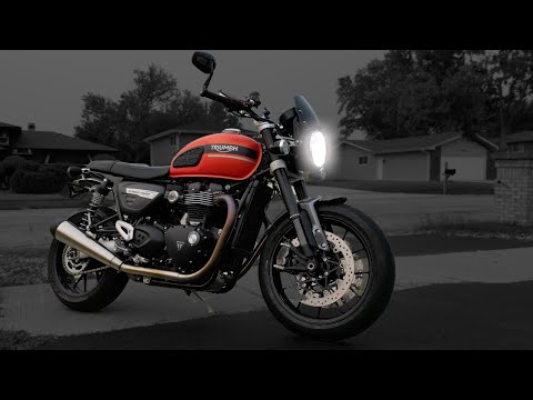 Triumph Speed Twin 1200 Retro Inspired LED Headlight upgrade