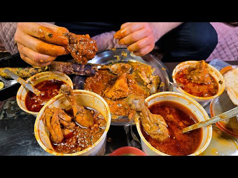 AL QURESHI Ka Laal Maas Aur Mutton AL Qureshi Aur Stew Chicken | Delhi Food Tour