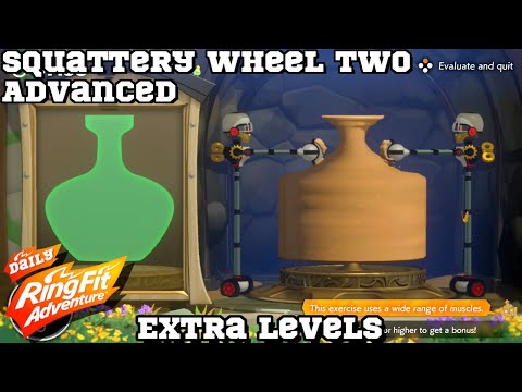 EXTRA | Squattery Wheel Two: Advanced | DAILY Ring Fit Adventure - No Commentary