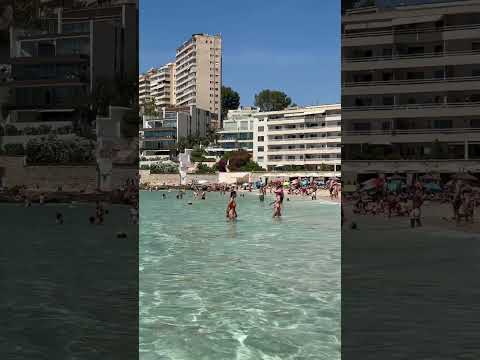 Beach Mallorca | Cala Major | Palma de Mallorca | May 2024 #spain #beach #travel