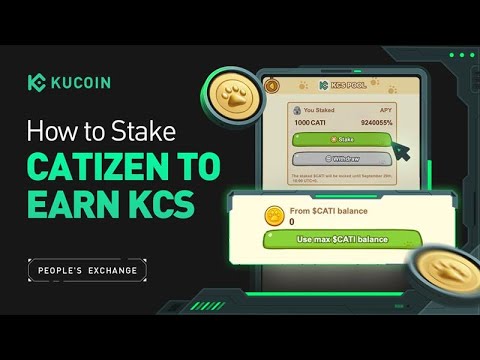 How to Stake Catizen On KuCoin