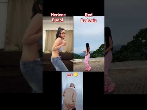 Dun sa likod TikTok dance 25 - Herlene Budol vs. Red Bedonia #ytfeedshorts #shorts