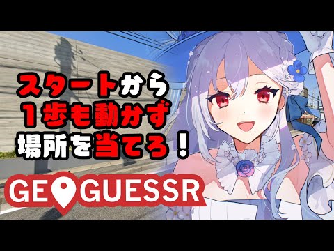 【geoguessr】一歩も動かず場所を特定？！そんなことできるんですか？！【にじさんじ/葉加瀬冬雪】