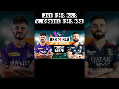 KKR VS RCB TATAIPL #viratkohli #tataipl #cricket #viralvideo #shorts