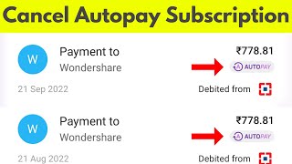 How to cancel autopay in phonepe for app subscription | stop automatic payment