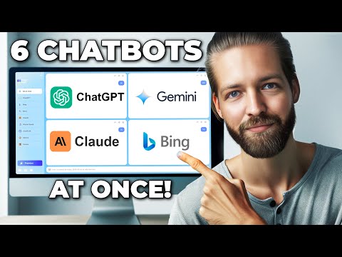 How To Use 6 AI Chatbots At Once - ChatHub AI Tutorial