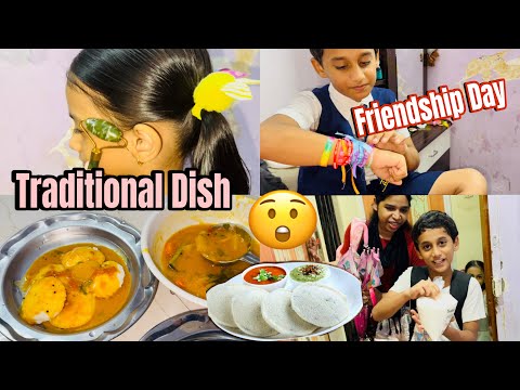 Traditional Dish Idli Sambar 😋|Yummy Testy | School Main Friendship Day Special