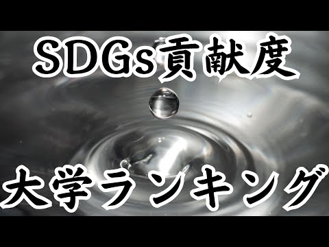 【SDGs貢献度ランキング】日本一に輝いたのは珍しい名門大学！