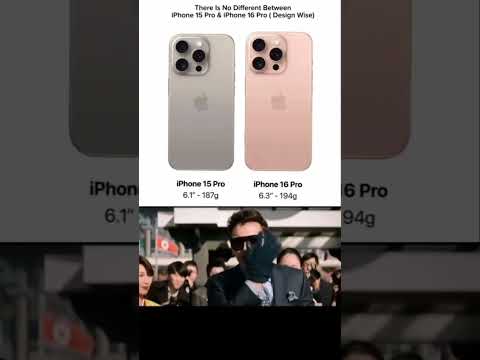 IPHONE 15 PRO V/S IPHONE 16 PRO #TECHMEME #TECHUPDATES #techgaj #smartphone