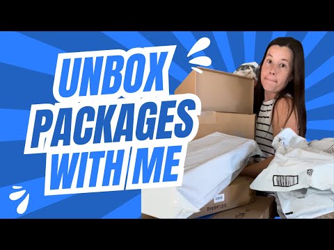 Unbox Packages with Me | PR Unboxing | Amazon Halloween Decor Haul | TikTok Shop Haul | Mom Creator