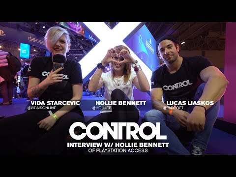 Control - EGX 2018 - Hollie Bennett interview with Lucas Liaskos & Vida Starčević