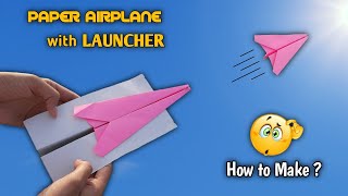 Paper Airplane Launcher : How to make an Easy Paper Airplane | Origami Airplane Easy | Paper Planes