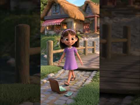 Sharp Little girl 💝 . #disney #miracle #moralstories #learnengishthroughstory #storytime #facts