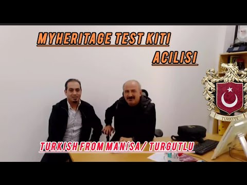 Manisa Turgutlu Türkmen Kardeşimizin DNA Kit Açılışı yaptık. Myheritage Sonuçlarını Bekliyoruz...