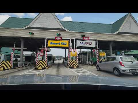 Drive Lebuhraya PLUS Expressway FREE Toll Sungai Buloh to Rawang Town Centre Selangor