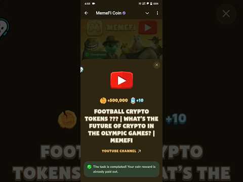 FOOTBALL CRYPTO TOKENS ??? | WHAT'S THE FUTURE OF CRYPTO IN THE OLYMPIC GAMES? |MEMEFI #memef