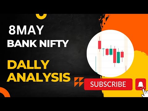 8 May bank nifty pre market analysis #banknifty #trading #sharemarket #optionstrading