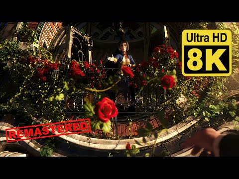 BioShock Infinite Premiere Trailer 8K (Remastered with Neural Network AI)