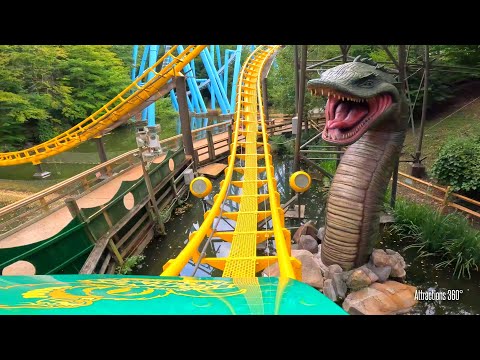 Loch Ness Monster Interlocking Loop Coaster | NEW Things added to the Ride | Busch Gardens 2024