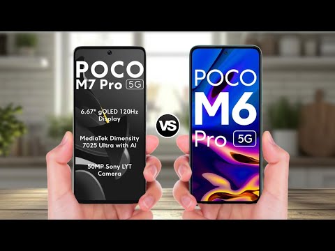 POCO M7 Pro 5G Vs POCO M6 Pro 5G