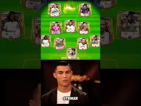 Cristiano Ronaldo's Dream XI 😂 #fcmobile