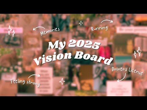 My 2025 Vision Board!!! #2025goals