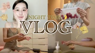 【おうち時間VLOG】アラサーの夜の過ごし方