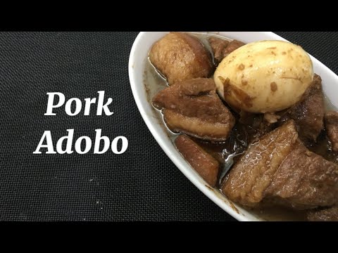 Pork Adobo ( A Filipino Cuisine)