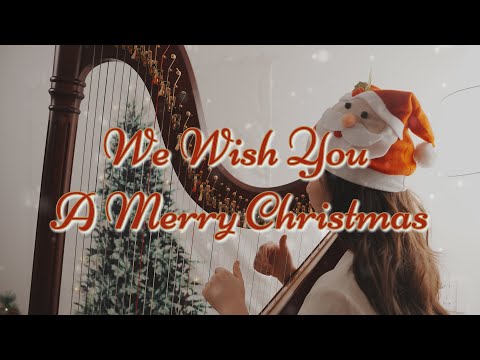 We Wish You a Merry Christmas - Harp Cover - Easy Celtic Harp Music